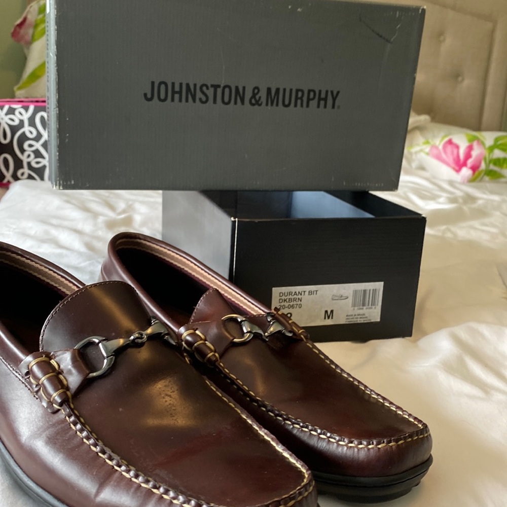 JOHNSTON & MURPHY DURANT BIT. DKBRN 20-0670 12M.